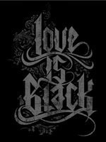 Love is black, baby!